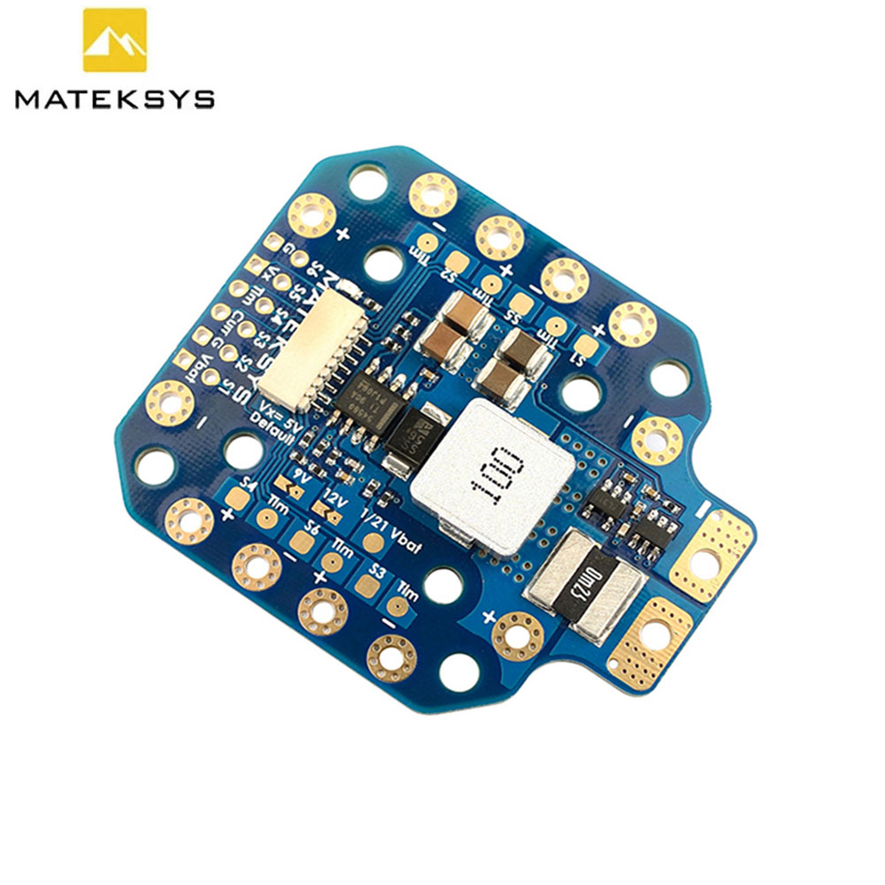 Drone Power Distribution Board - MATEK PDB-HEX BEC 電源分配基板 12S 5A