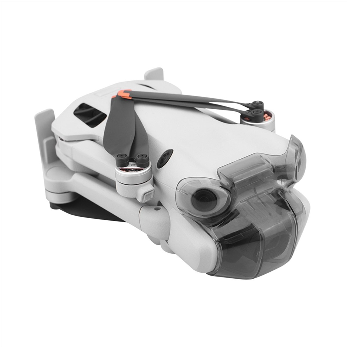 Drone Gimbal - ABQX 4 Pro ドローン用レンズキャップ、一体型ジンバルプロテクター、レンズフード、日よけ、保護カバー、アクセサリー