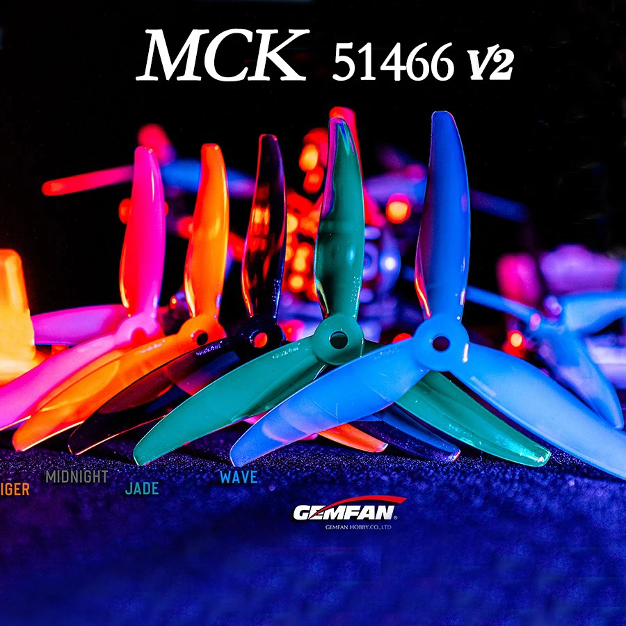 Drone Battery Strap - 24 個/12 ペア Gemfan 51466 V2