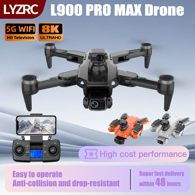 Drone Gps Mount - LYZRC L900 PRO MAX レーザー障害物回避GPSドローン 8KプロフェッショナルHDカメラ