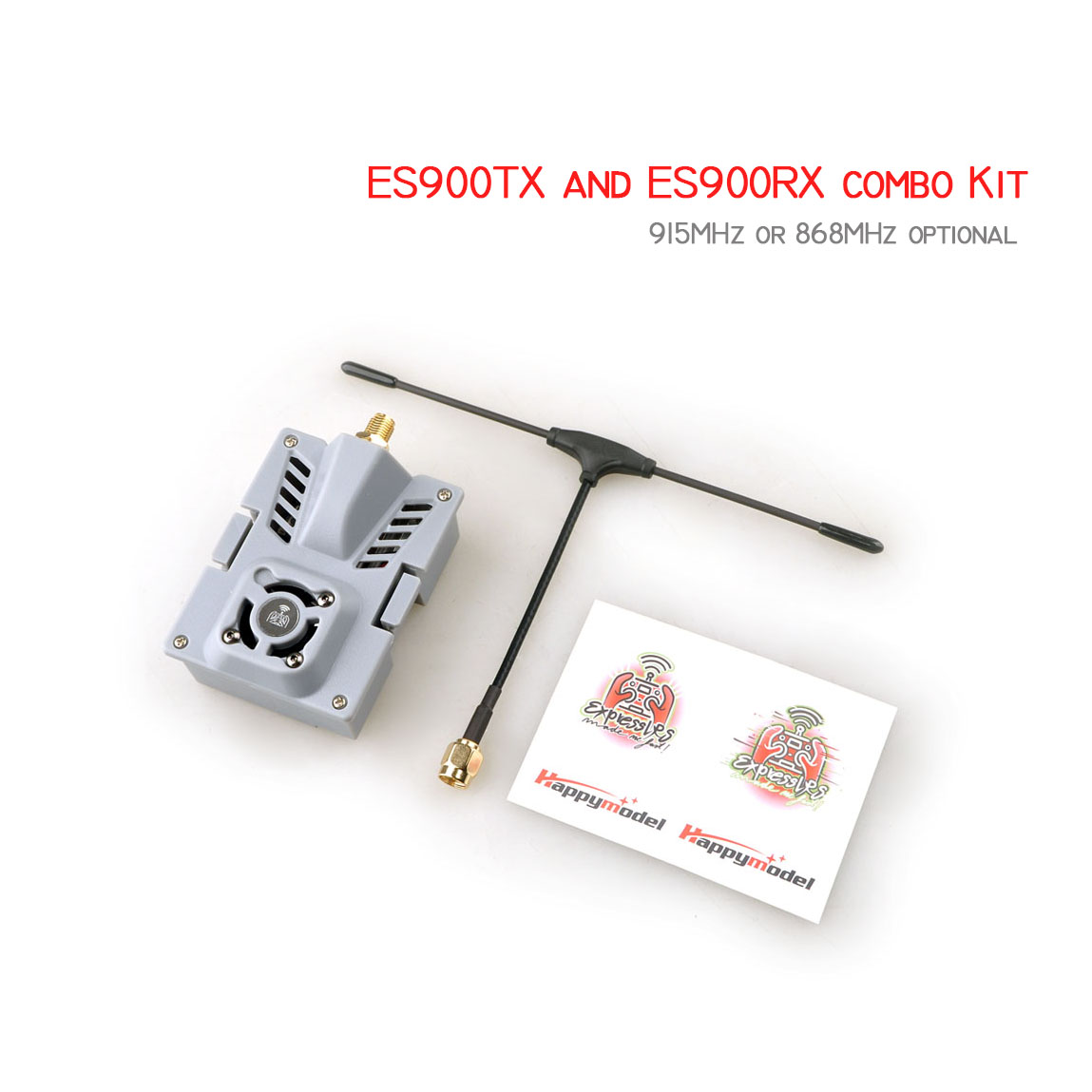 Drone Motor - Happymodel RC ELRS マイクロ ES900RX（受信機）ES900TX（モジュール）コンボキット 915MHz