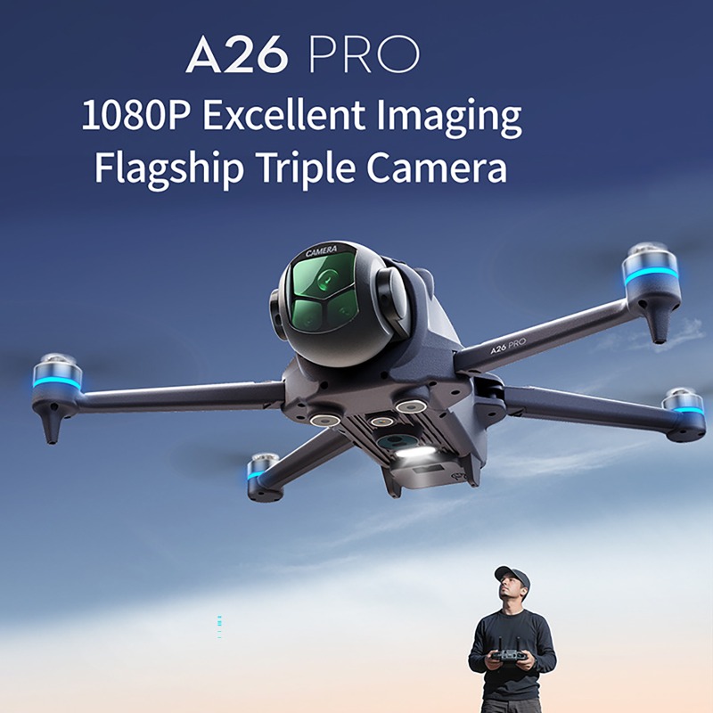 A26 Pro GPS搭載ドローン。4.5インチ大型スクリー - Drone Gps Mount のレビューと価格