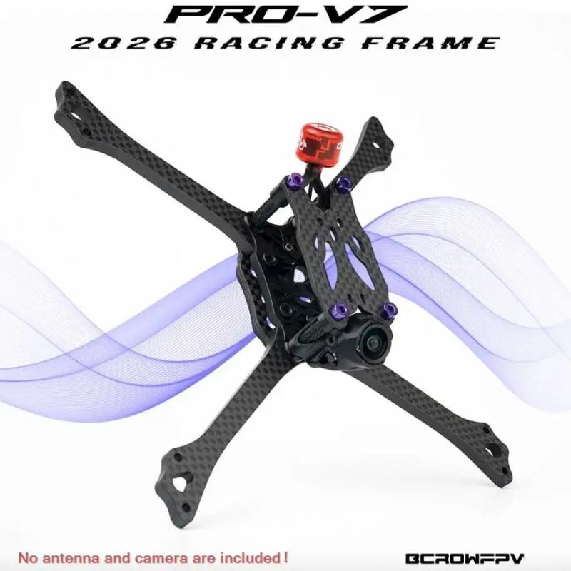 BCROWFPV PRO-V7 5インチレーシングドローンフ - Drone Battery Strap のレビューと価格