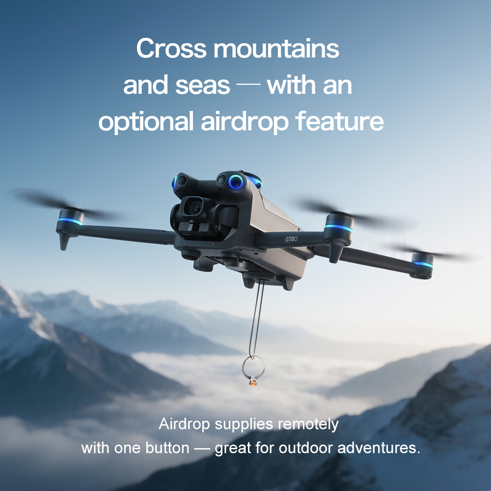 オリジナルGT60 GPS折りたたみ式RCクアッドコプター  - Drone Gps Mount のレビューと価格