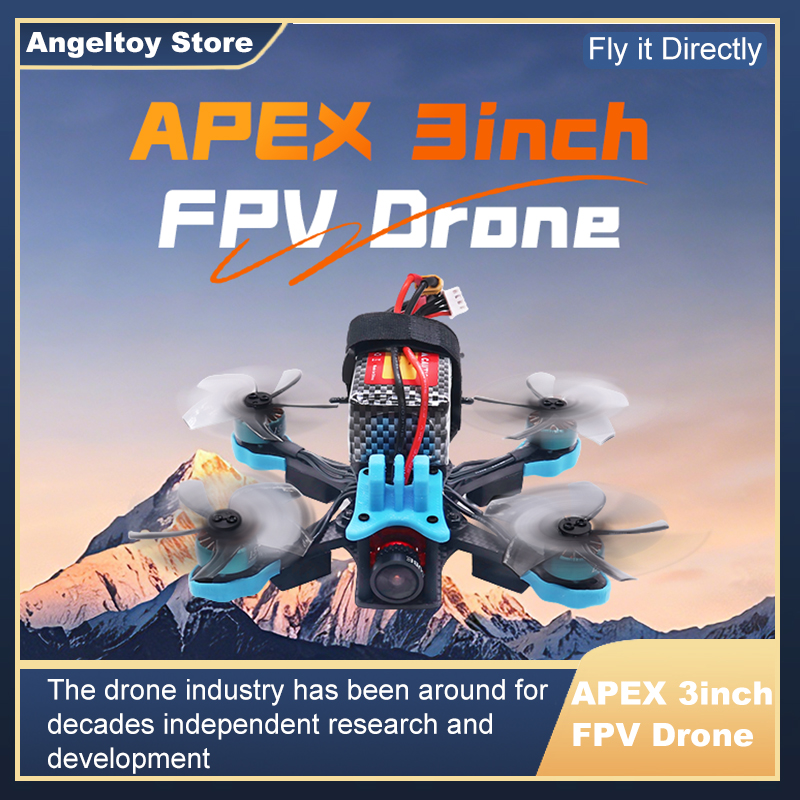 B-CUBE APEX 3インチFPVドローンフレームキット - Drone Power Distribution Board のレビューと価格