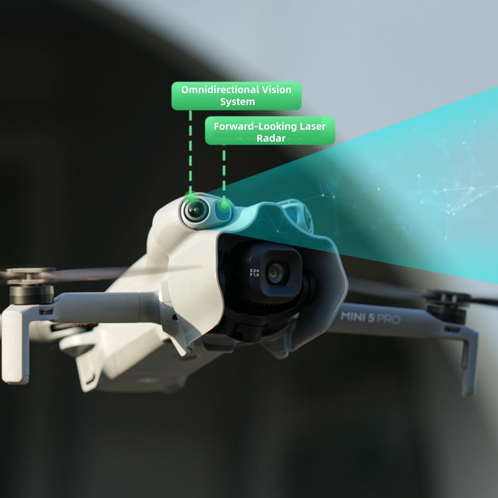 DJI Mini 5 Pro用レンズフード、ジンバルガードプ - Drone Propeller Guard のレビューと価格