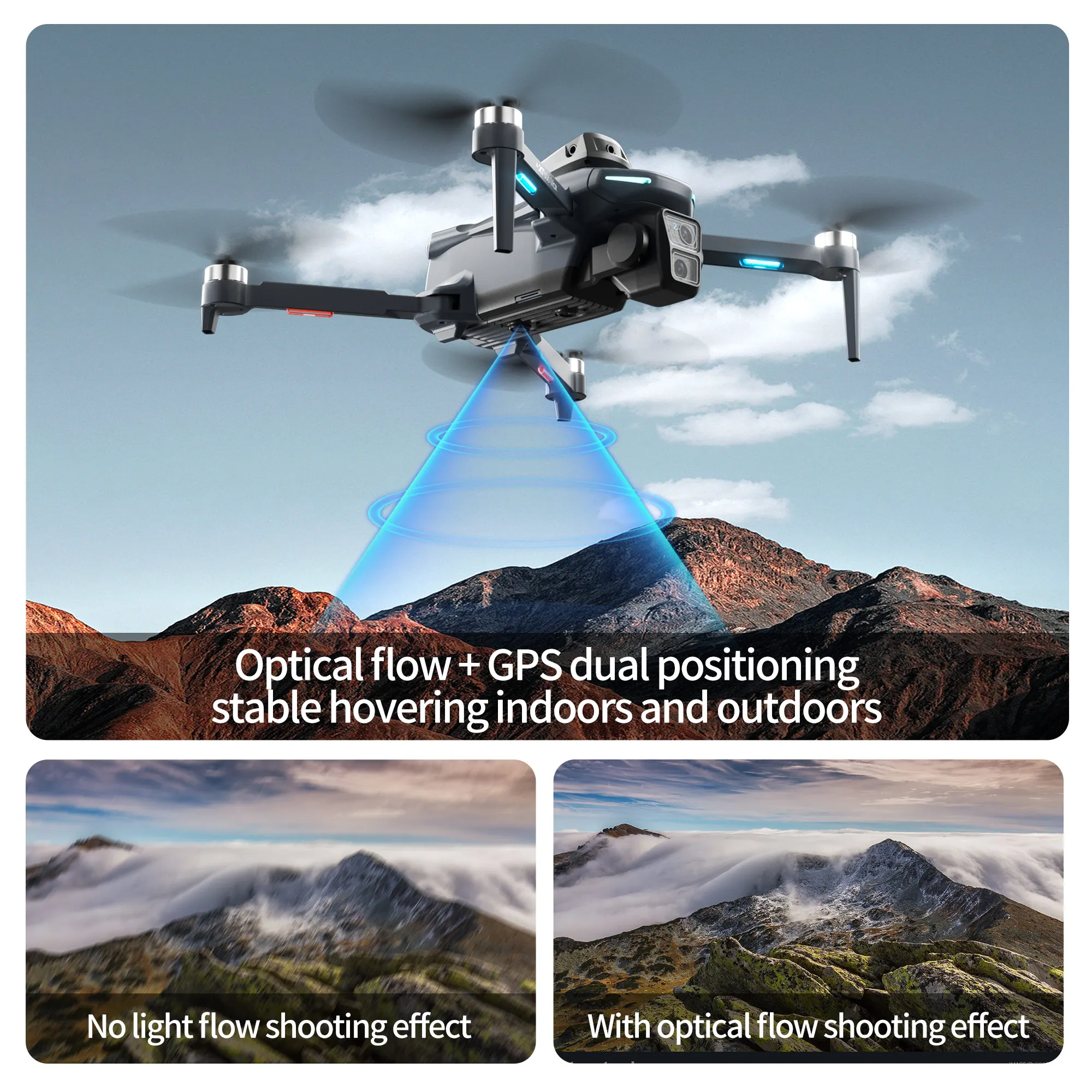XT606 MAX GPSドローン 4Kプロフェッショナル  - Drone Gps Mount のレビューと価格