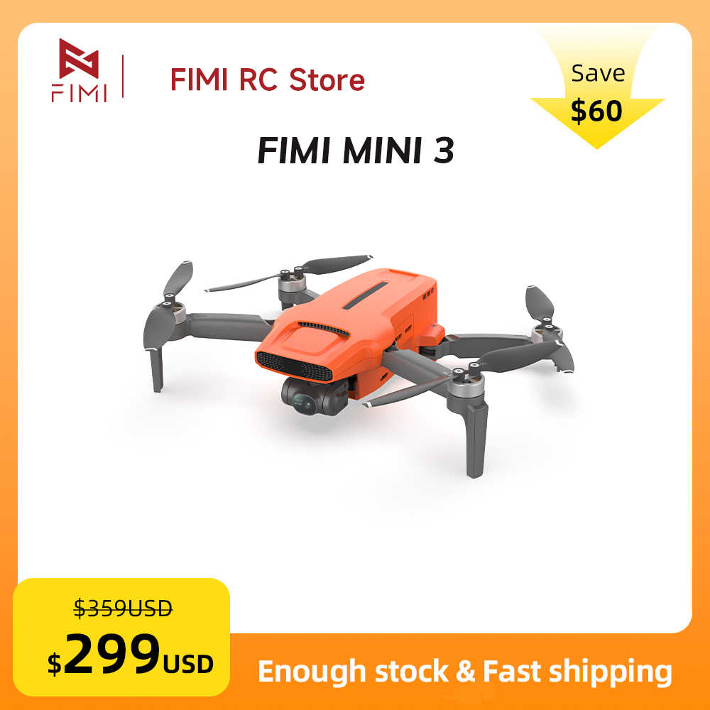 FIMI MINI 3 カメラドローン 4K 60fps 9 - Drone Gimbal のレビューと価格